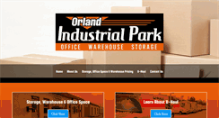 Desktop Screenshot of orlandindustrialpark.com